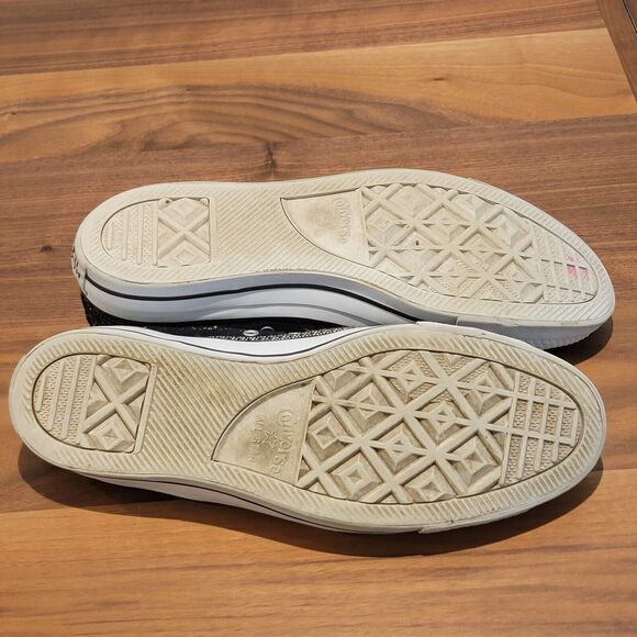 Converse All Star Chuck Taylor Dobby Weave High Tops Men’s 11 / Women’s 13 - Picture 7 of 7